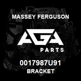 0017987U91 Massey Ferguson BRACKET | AGA Parts