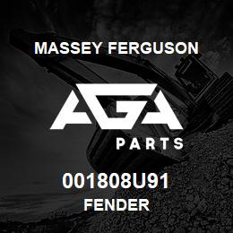 001808U91 Massey Ferguson FENDER | AGA Parts