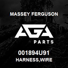 001894U91 Massey Ferguson HARNESS,WIRE | AGA Parts