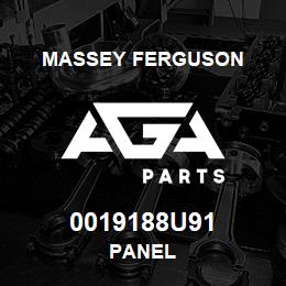 0019188U91 Massey Ferguson PANEL | AGA Parts