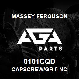 0101CQD Massey Ferguson CAPSCREW/GR 5 NC | AGA Parts