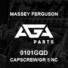0101GQD Massey Ferguson CAPSCREW/GR 5 NC | AGA Parts