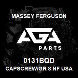 0131BQD Massey Ferguson CAPSCREW/GR 8 NF USA | AGA Parts