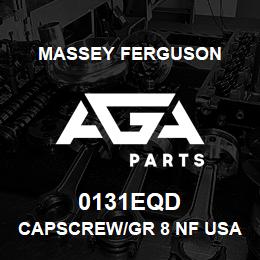 0131EQD Massey Ferguson CAPSCREW/GR 8 NF USA | AGA Parts
