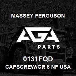 0131FQD Massey Ferguson CAPSCREW/GR 8 NF USA | AGA Parts