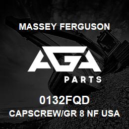 0132FQD Massey Ferguson CAPSCREW/GR 8 NF USA | AGA Parts