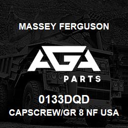 0133DQD Massey Ferguson CAPSCREW/GR 8 NF USA | AGA Parts
