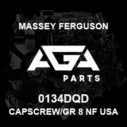 0134DQD Massey Ferguson CAPSCREW/GR 8 NF USA | AGA Parts