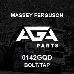 0142GQD Massey Ferguson BOLT/TAP | AGA Parts
