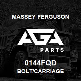 0144FQD Massey Ferguson BOLT/CARRIAGE | AGA Parts