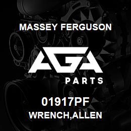 01917PF Massey Ferguson WRENCH,ALLEN | AGA Parts