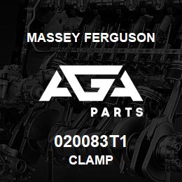 020083T1 Massey Ferguson CLAMP | AGA Parts