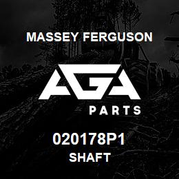 020178P1 Massey Ferguson SHAFT | AGA Parts