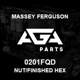 0201FQD Massey Ferguson NUT/FINISHED HEX | AGA Parts