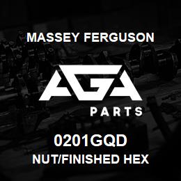 0201GQD Massey Ferguson NUT/FINISHED HEX | AGA Parts