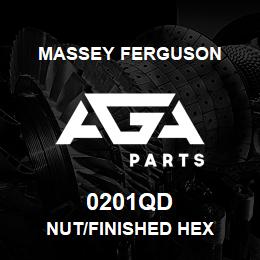 0201QD Massey Ferguson NUT/FINISHED HEX | AGA Parts