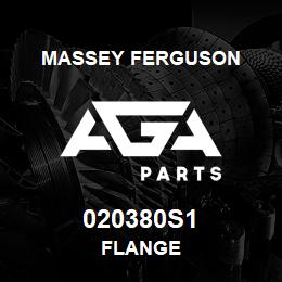 020380S1 Massey Ferguson FLANGE | AGA Parts