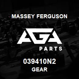 039410N2 Massey Ferguson GEAR | AGA Parts