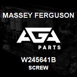 W245641B Massey Ferguson SCREW | AGA Parts