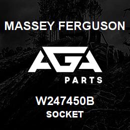 W247450B Massey Ferguson SOCKET | AGA Parts