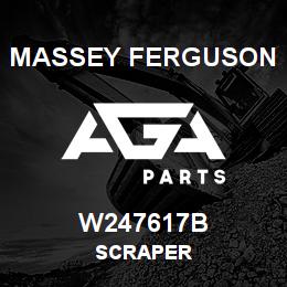 W247617B Massey Ferguson SCRAPER | AGA Parts
