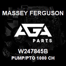 W247845B Massey Ferguson PUMP/PTO 1000 CH | AGA Parts