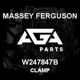 W247847B Massey Ferguson CLAMP | AGA Parts