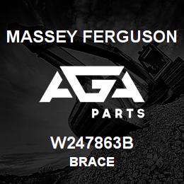 W247863B Massey Ferguson BRACE | AGA Parts