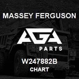 W247882B Massey Ferguson CHART | AGA Parts