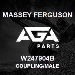 W247904B Massey Ferguson COUPLING/MALE | AGA Parts