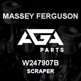 W247907B Massey Ferguson SCRAPER | AGA Parts
