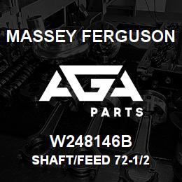 W248146B Massey Ferguson SHAFT/FEED 72-1/2 | AGA Parts