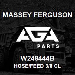 W248444B Massey Ferguson HOSE/FEED 3/8 CL | AGA Parts