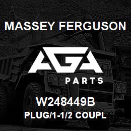 W248449B Massey Ferguson PLUG/1-1/2 COUPL | AGA Parts