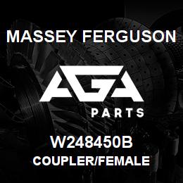 W248450B Massey Ferguson COUPLER/FEMALE | AGA Parts