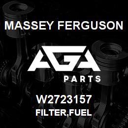 W2723157 Massey Ferguson FILTER,FUEL | AGA Parts