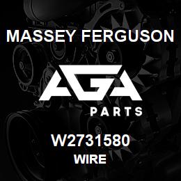 W2731580 Massey Ferguson WIRE | AGA Parts