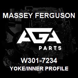 W301-7234 Massey Ferguson YOKE/INNER PROFILE | AGA Parts