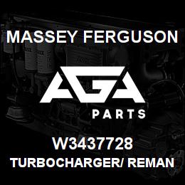 W3437728 Massey Ferguson TURBOCHARGER/ REMAN | AGA Parts