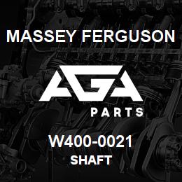 W400-0021 Massey Ferguson SHAFT | AGA Parts
