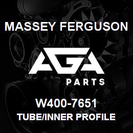 W400-7651 Massey Ferguson TUBE/INNER PROFILE | AGA Parts