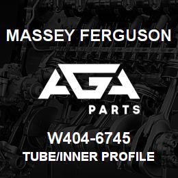 W404-6745 Massey Ferguson TUBE/INNER PROFILE | AGA Parts
