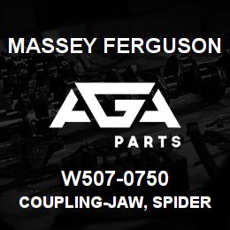W507-0750 Massey Ferguson COUPLING-JAW, SPIDER SOL | AGA Parts