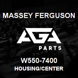 W550-7400 Massey Ferguson HOUSING/CENTER | AGA Parts