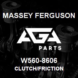 W560-8606 Massey Ferguson CLUTCH/FRICTION | AGA Parts