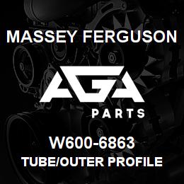 W600-6863 Massey Ferguson TUBE/OUTER PROFILE | AGA Parts