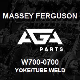 W700-0700 Massey Ferguson YOKE/TUBE WELD | AGA Parts