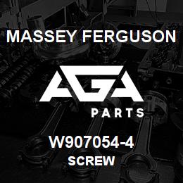 W907054-4 Massey Ferguson SCREW | AGA Parts