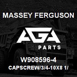 W908596-4 Massey Ferguson CAPSCREW/3/4-10X8 1/2 | AGA Parts
