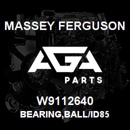 W9112640 Massey Ferguson BEARING,BALL/ID85 | AGA Parts